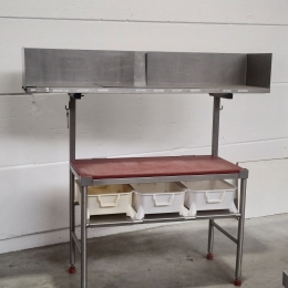 Ertalon work table